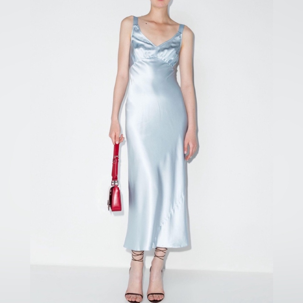 Reformation Daytona Silk Midi Dress